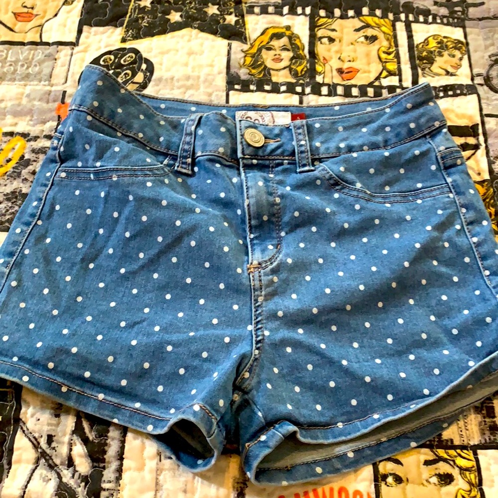 Stretch Jean shorts